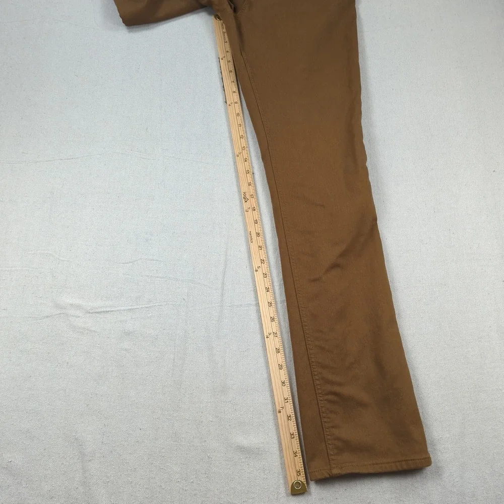 Banana Republic Mens 36x36 Khaki Pants Traveler Slim Fit Golf Stretch Casual